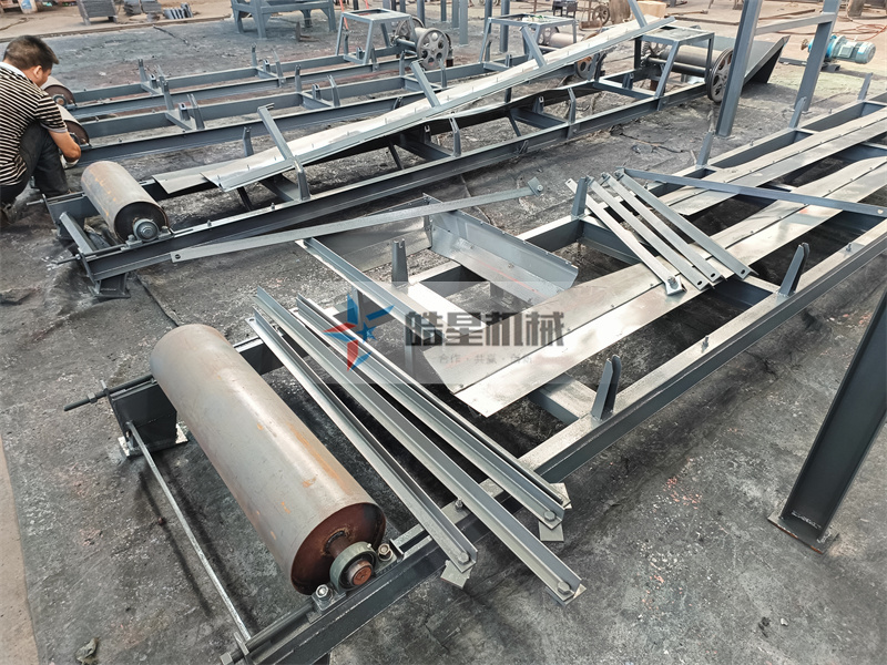 廢鋁破碎機輸送帶廢鋁分